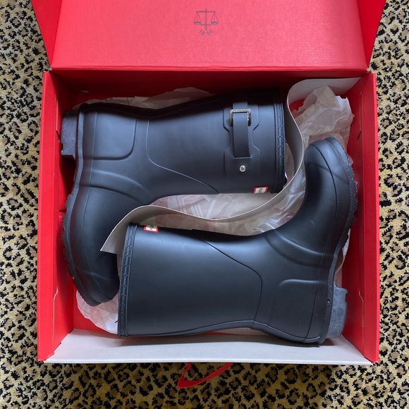 Hunter original short matte rain boot (women’s size 9) (NIB) - Picture 9 of 16